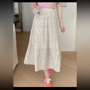 Dazy flower skirt